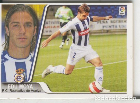 Collezionismo sportivo: Cromos: Liga 2007-2008: Recretativo Huelva numero 132: Edu Moya - Varios
