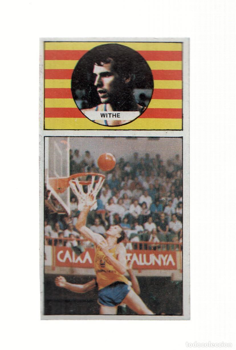 Collezionismo sportivo: Cromo: Baloncesto 1986-1987: numero 035: Withe del Cacaolat