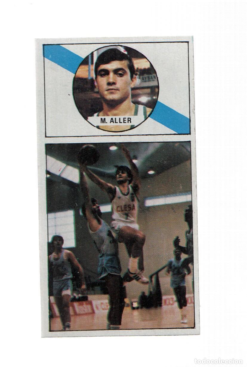 Collezionismo sportivo: Cromo: Baloncesto 1986-1987: numero 059: Manuel Aller del Clesa Ferrol