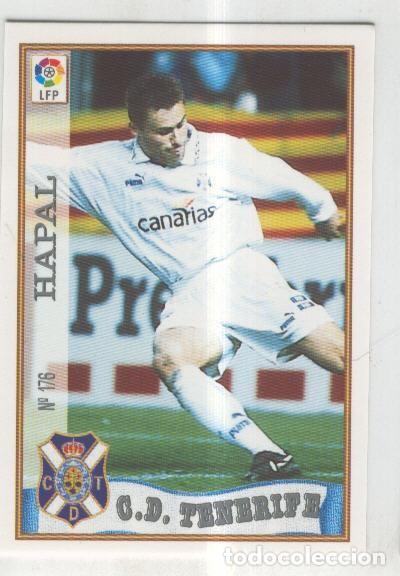 Collezionismo sportivo: Cromo Liga 97/98: C.D.Tenerife numero 176: Hapal - Varios