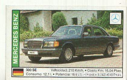 Sammelleidenschaft Sport: CROMO numero 096: MERCEDES 300 SE - Varios