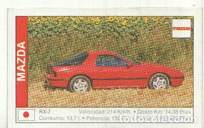 Sports collectibles: CROMO numero 089: MAZDA RX-7 - Varios