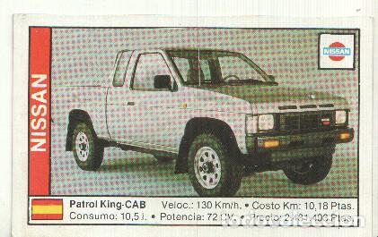 Sports collectibles: CROMO numero 111: NISSAN PATROL KING CAB - Varios