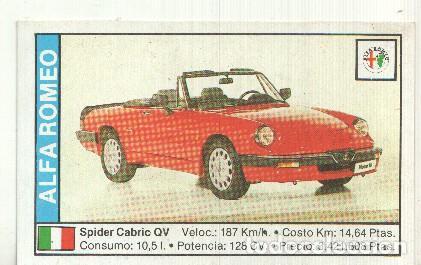 Sammelleidenschaft Sport: CROMO numero 005: Alfa Romeo Spider Cabrio QV - Varios