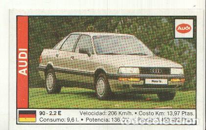 Sammelleidenschaft Sport: CROMO numero 010: Audi 90 2.2.E - Varios