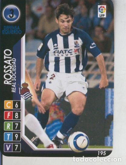 Sammelleidenschaft Sport: Cromo: Derby Total 2004-2005: Real Sociedad numero 03: Rossato - Varios