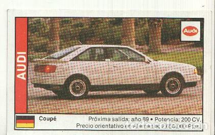 Sammelleidenschaft Sport: CROMO numero 015: Audi Coupe - Varios
