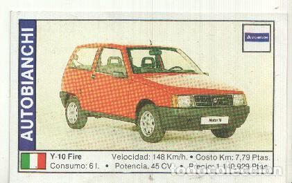 Sammelleidenschaft Sport: CROMO numero 021: Autobianchi Y10 Fire - Varios