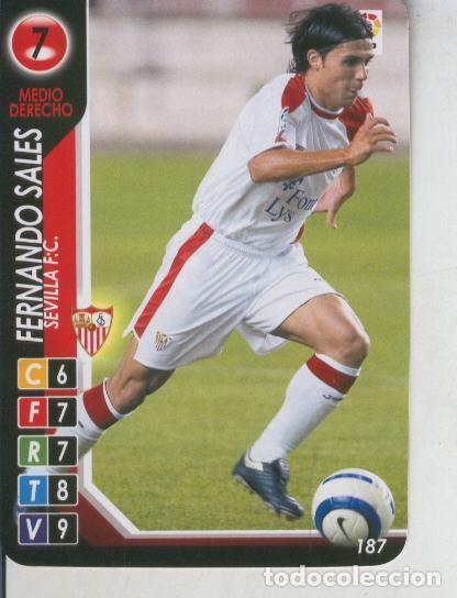 Sports collectibles: Derby Total 2004-2005: Sevilla F.C. numero 07: Fernando Sales - Varios