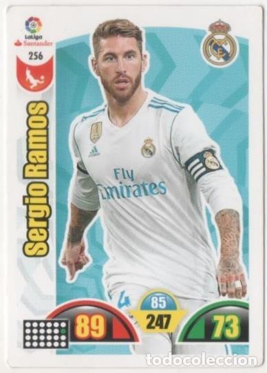 Sports collectibles: Cromo E00764: Album 2-Trading Car Game 2017-18, Sergio Ramos: Real Madrid. Defensa - LFP