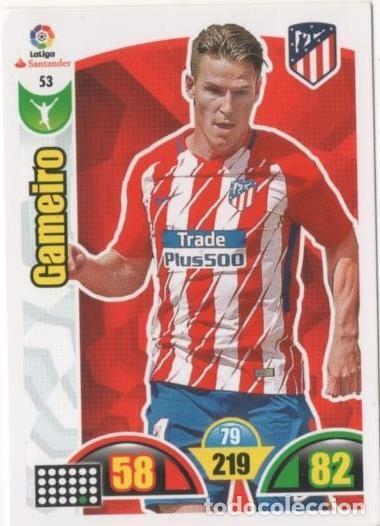 Sammelleidenschaft Sport: Cromo E00615: Album 2-Trading Car Game 2017-18, Gameiro: At.C. Madrid. Delantero - LFP