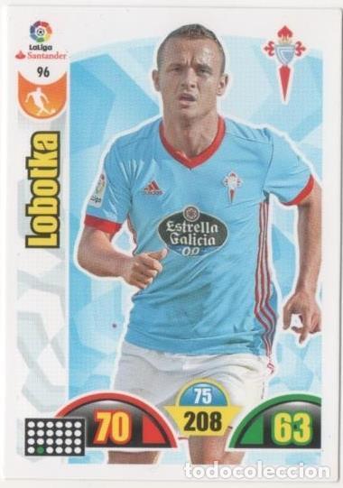 Coleccionismo deportivo: Cromo E00653: Album 2-Trading Car Game 2017-18, Lobotka: R.C. Celta de Vigo. Medio - LFP