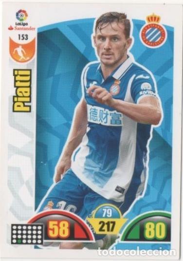 Coleccionismo deportivo: Cromo E00696: Album 2-Trading Car Game 2017-18, Piatti: R.C.D. Espa&ntilde;ol. Medio - LFP