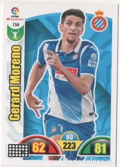 Coleccionismo deportivo: Cromo E00697: Album 2-Trading Car Game 2017-18, Gerad Moreno: R.C.D. Espa&ntilde;ol. Delantero - LFP