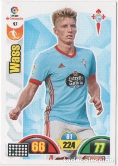 Coleccionismo deportivo: Cromo E00654: Album 2-Trading Car Game, Wass: R.C. Celta de Vigo. Medio - LFP