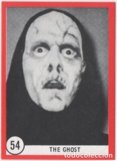 Colecionismo desportivo: Cromo E01130: Album 3-Famous Monsters Series, Cards n&ordm; 54. The Ghost - CAPTAIN CO.,