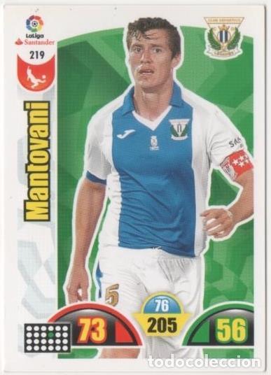 Colecionismo desportivo: Cromo E00741: Album 2-Trading Car Game 2017-18, Mantovanic: C.D. Legan&eacute;s. Defensa - LFP