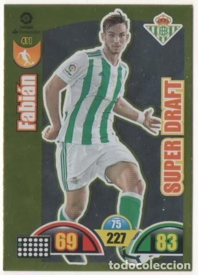 Colecionismo desportivo: Cromo E00879: Album 2-trading Car Game, Fabi&aacute;n-SPER DRAFT: Real Betis Balonpi&eacute;. Medio - LFP
