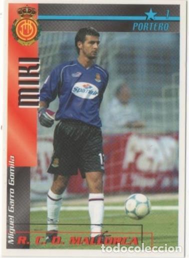 Coleccionismo deportivo: Cromo E00257: Fichas de la Liga 2003, Miki: R.C.D. Mallorca. Portero - LFP