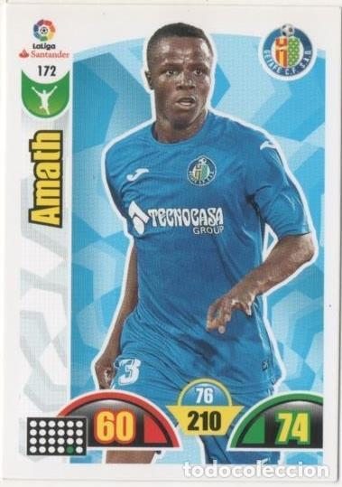 Coleccionismo deportivo: Cromo E00706: Album 2-Trading Car Game 2017-18, Amath: Getafe C.F. Delantero - LFP