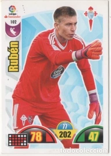 Coleccionismo deportivo: Cromo E00658: Album 2-Trading Car Game 2017-18, Rub&eacute;n: R.C. Celta de Vigo - LFP
