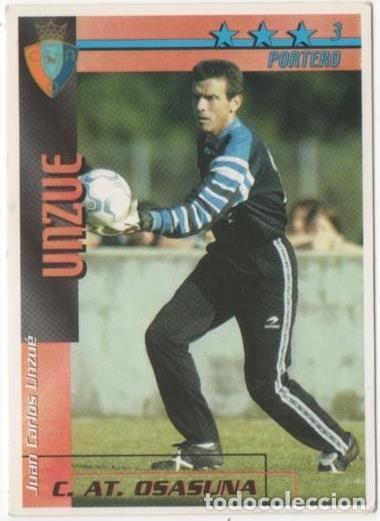 Coleccionismo deportivo: Cromo E00273: Fichas de la Liga 2003, Unzue: C.AT. Osasuna. Portero - LFP