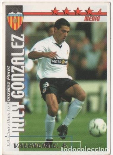 Coleccionismo deportivo: Cromo E00169: Fichas de la Liga 2003. Kily Gonzalez: Valencia F.C. Medio - LFP