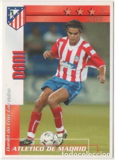 Coleccionismo deportivo: Cromo E00115: Fichas de la Liga 2003, Dani: Atletico de Madrid. Medio - LFP