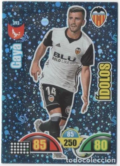 Coleccionismo deportivo: Cromo E00864: Album 2-Trading Car Game 2017-18, Gay&agrave;-&Iacute;DOLOS: Valencia C.F. Defensa - LFP
