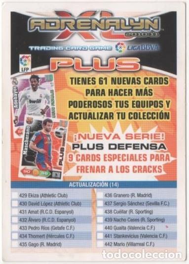 Coleccionismo deportivo: Cromo E00533: Album 2- Trading Car Game 2010-11, PLUS - LFP