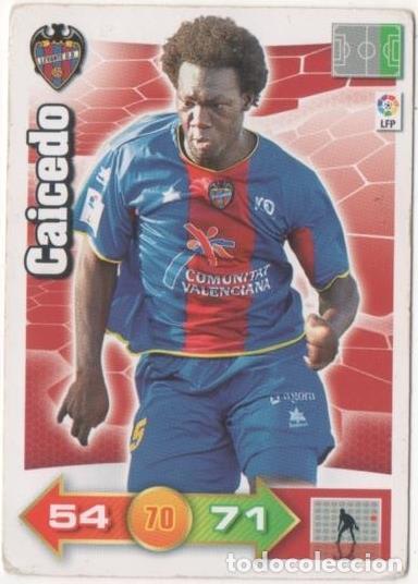 Coleccionismo deportivo: Cromo E00429: Album 1-Trading Car Game 2010-11, Caicedo. Levante U. D. Delantero - LFP