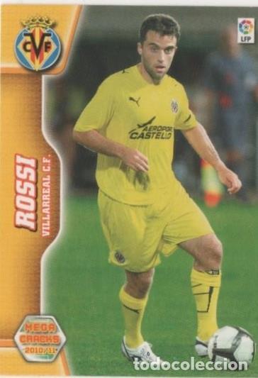 Coleccionismo deportivo: Cromo E00355: Mega Cracks 2010-11, Rossi: Villarreal C. F. Delantero - LFP
