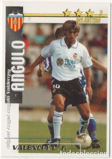 Sammelleidenschaft Sport: Cromo E00155: Fichas de Liga 2003, Angulo: Valencia F.C. Delantero - LFP