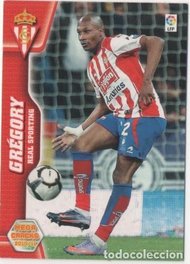 Sammelleidenschaft Sport: Cromo E00350: Mega Cracks 2010-11, Gr&eacute;gory: Real Sportin de Gij&oacute;n. Defensa - LFP