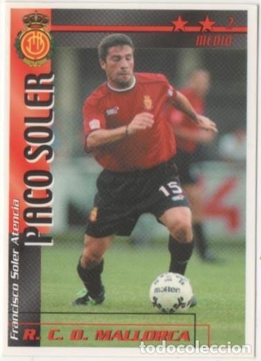Sammelleidenschaft Sport: Cromo E00263: Fichas de la Liga 2003, Paco Soler: R.C.D. Mallorca. Medio - LFP