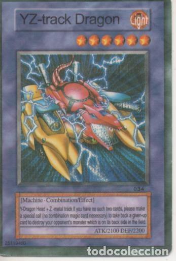 Sports collectibles: Cromo E001450: Trading Cards. Yu Gi Oh! Trading Card Game, YZ-track Dragon - NULL