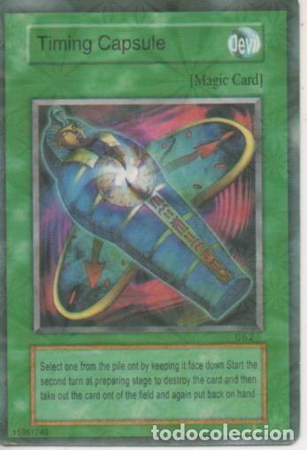 Sports collectibles: Cromo E001424: Trading Cards. Yu Gi Oh! Trading Card Game, Timing Capsule - NULL