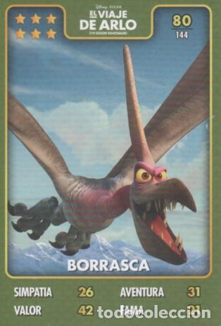 Sports collectibles: Cromo E001419: Trading Cards. Disney. Pixar.El Viaje de Arlo n&ordm; 80, Borrasca - Disney-Pixar