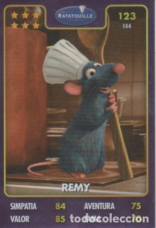 Sports collectibles: Cromo E001414: Trading Cards. Disney. Pixar. Ratatouille n&ordm; 123, Remy - Disney-Pixar