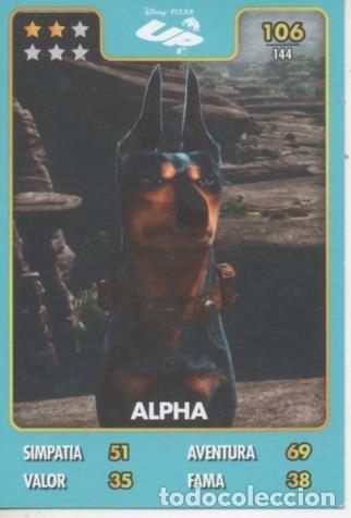 Sports collectibles: Cromo E001399: Trading Cards. Disney. Pixar. Up n&ordm; 106, Alpha - Disney-Pixar