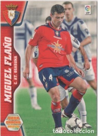 Sports collectibles: Cromo E00483: Album 2-Mega Cracks 2010-11, Miguel Fla&ntilde;o: C.AT. Osasuna. Defensa - LFP