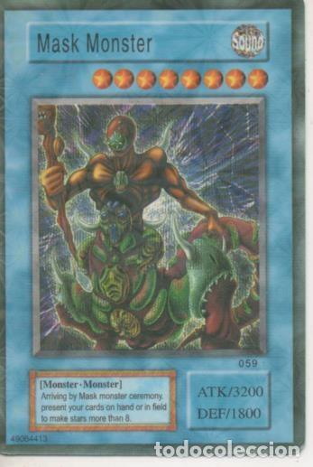 Sports collectibles: Cromo E001447: Trading Cards. Yu Gi Oh! Trading Card Game, Mask Monster - NULL
