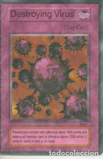 Sports collectibles: Cromo E001437: Trading Cards. Yu Gi Oh! Trading Card Game, Destroying Virus - NULL