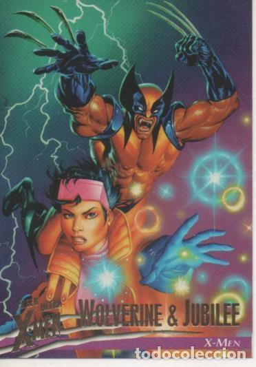 Collectionnisme sportif: Cromo E001539: Trading Cards. Fleer Ultra X-Men n&ordm; 81. Wolverine & Jubilee, X-Men - Joe Jusko