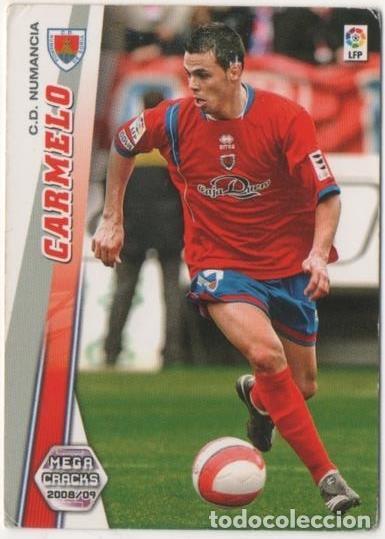 Collectionnisme sportif: Cromo E00559: Album 2-Mega Cracks 2008-09, Carmelo: C.D. Numancia. Medio - LFP