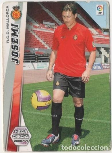 Collectionnisme sportif: Cromo E00537: Album 2- Mega Cracks 2008-09, Josemi: R.C.D. Mallorca. Defensa - LFP