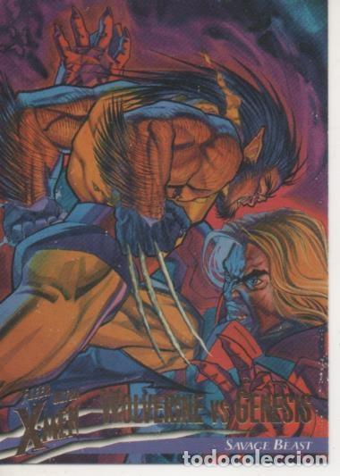 Collectionnisme sportif: Cromo E001546: Trading Cards. Fleer Ultra X-Men n&ordm; 94. Deadbolt vs Dirt Nap, Savage Beast - Brian St