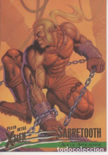 Collectionnisme sportif: Cromo E001537: Trading Cards. Fleer Ultra X-Men n&ordm; 83. Sabretooth, Age of Apocalyse - Mark Sasso