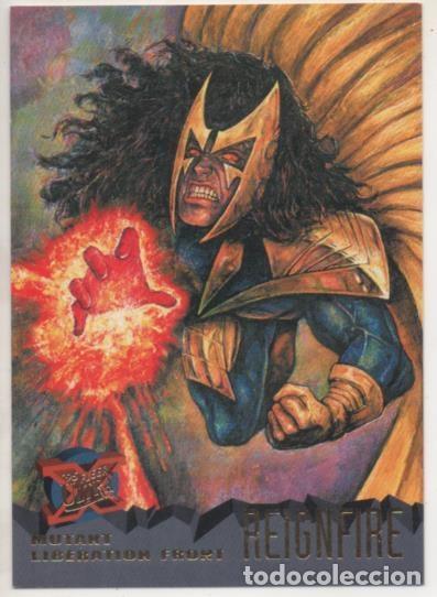 Collectionnisme sportif: Cromo E001218: Trading Cards '95 Fleer Ultra n&ordm; 85. X-Men, Mutant Liberation Front-Reignfire - Rober