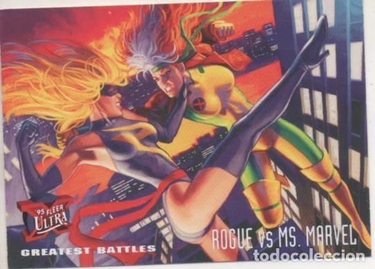 Sports collectibles: Cromo E001266: Trading Cards '95 Fleer Ultra n&ordm; 137.X-Men, Rogue vs Ms Marvel - Greg & Tim Hidebrand